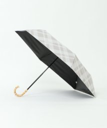 LBC(エルビーシー)/晴雨兼用 折りたたみ傘 シアーチェック/ベージュ