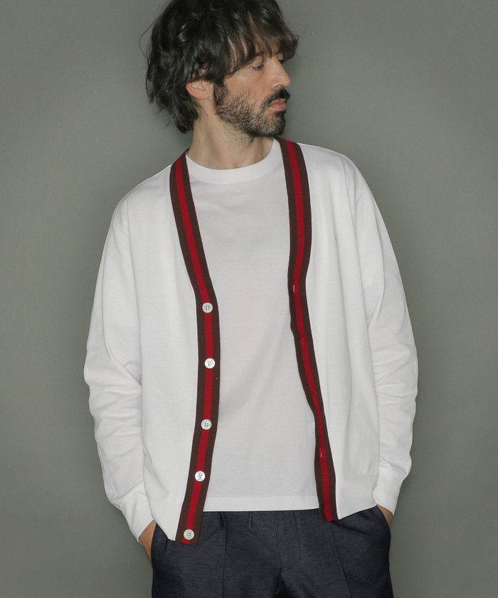 ハウスカラーラインカーディガン(503866988)|HANKYU MEN'S / 阪急メンズ