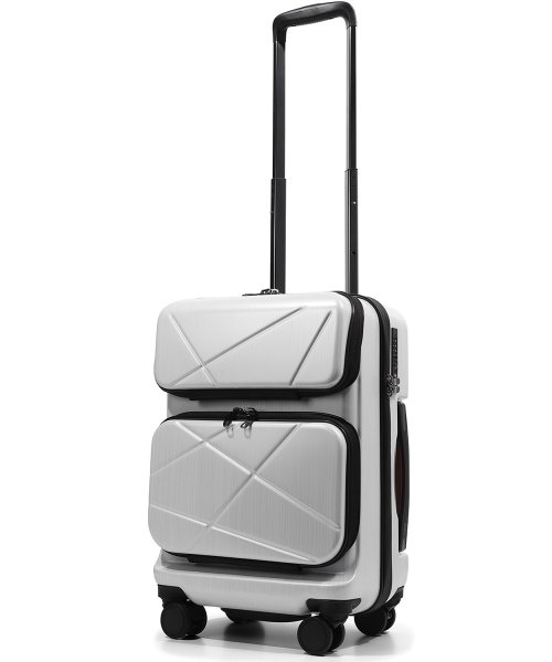 tavivako(タビバコ)/Proevo スーツケース 機内持ち込み ss フロントオープン 2ポケット ストッパー 静音 8輪 TSA 多機能 キャリーケース キャリーバッグ ビジネス/その他