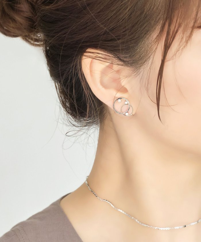 2wayスターリービジューピアス イヤリング シルバー フィービィー Phoebe Magaseek 2wayスターリービジューピアス イヤリング シルバー フィービィー Phoebe Magaseek