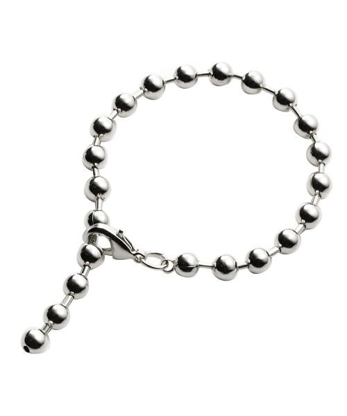 2typeから選べる シンプルなボールチェーンブレスレット クリームドット Cream Dot Magaseek