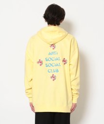 LHP(エルエイチピー)/AntiSocialSocialClub/アンチソーシャルソーシャルクラブ/2 MUCH OF HEAVEN HOODIE/グラフィックプリントパーカー/YELLOW