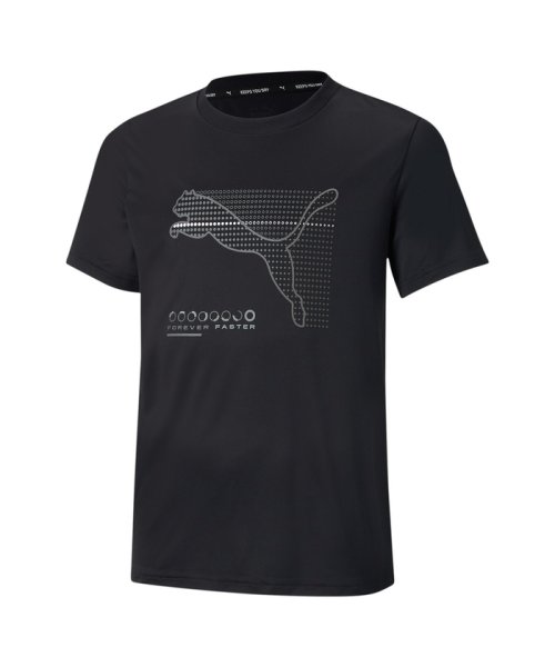 PUMA(プーマ)/キッズ ACTIVE SPORTS ポリ Tシャツ 120－160cm/PUMABLACK