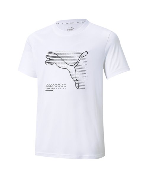 PUMA(プーマ)/キッズ ACTIVE SPORTS ポリ Tシャツ 120－160cm/PUMAWHITE