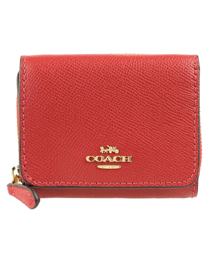 一点のみ！コーチCOACH☆レシート付正規品☆新色キャメル！レザーミニ 