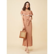 ワンピース オフショルダー オープンショルダー の通販 Magaseek