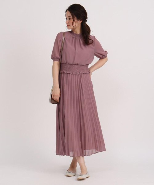 セール 50 Off シフォンプリーツワンピース アナトリエ Anatelier Magaseek