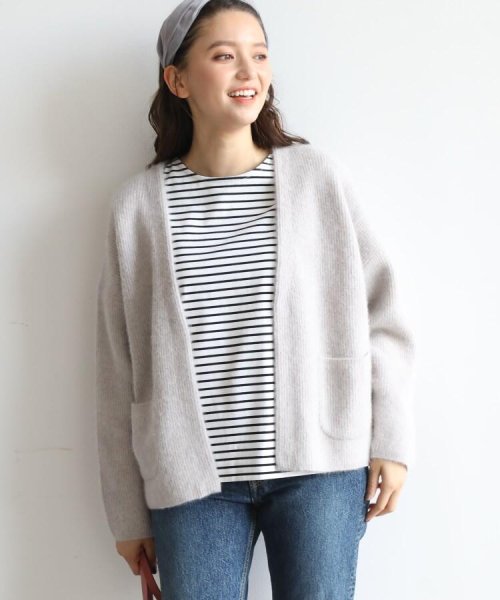 セール フォックス混ふわふわニットカーディガン アナトリエ Anatelier Magaseek