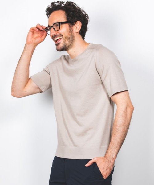 大人のカジュアルtops ジャケットinにも ニットｔシャツ メンズファッション 阪急百貨店公式通販 阪急 Men S Online Store