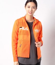 FILA GOLF(フィラゴルフ（レディース）)/ウィメンズ ブルゾン<ゴルフ>(750700)/オレンジ