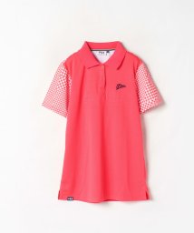 FILA GOLF(フィラゴルフ（レディース）)/ハンソデ ポロシャツ/ピンク