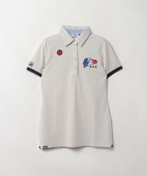 FILA GOLF(フィラゴルフ（レディース）)/ハンソデ ポロシャツ/ホワイト