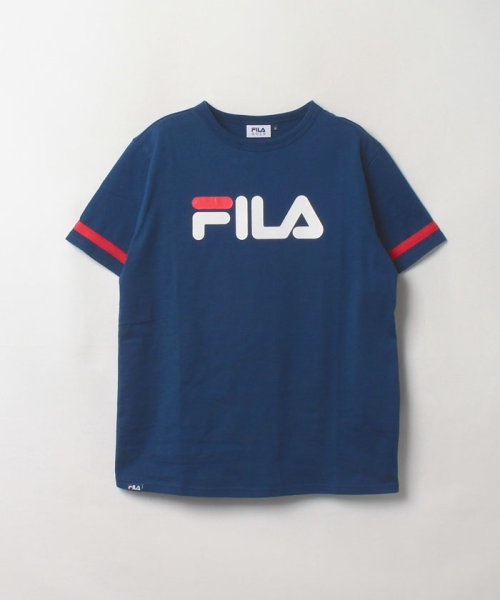 FILA GOLF(フィラゴルフ（レディース）)/ハンソデ Tシャツ/ネイビー