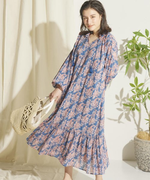 セール ペイズリー柄ワンピース リップスター Lipstar Magaseek