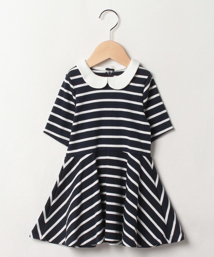 Petitfemale マリニエール半袖ワンピース プチバトー Petit Bateau Magaseek