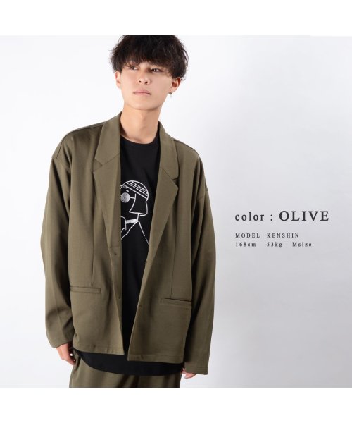 セール リラクシング ワイド テーラードジャケット ビッグシルエット ジャケット メンズ ジャケット レディース テーラードジャケット メンズ テーラード レディー ワンフォークロージング 1111clothing Magaseek