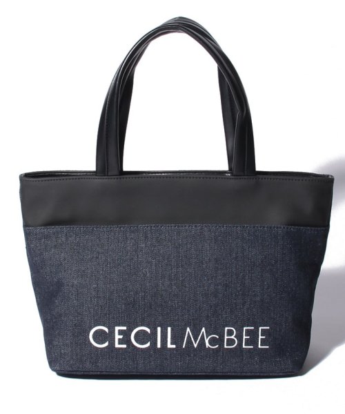 CECIL McBEE(セシルマクビー（バッグ）)/【CECIL McBEE】LOGO BASIC　TRAVEL　トートバッグ CM121032/インディゴ