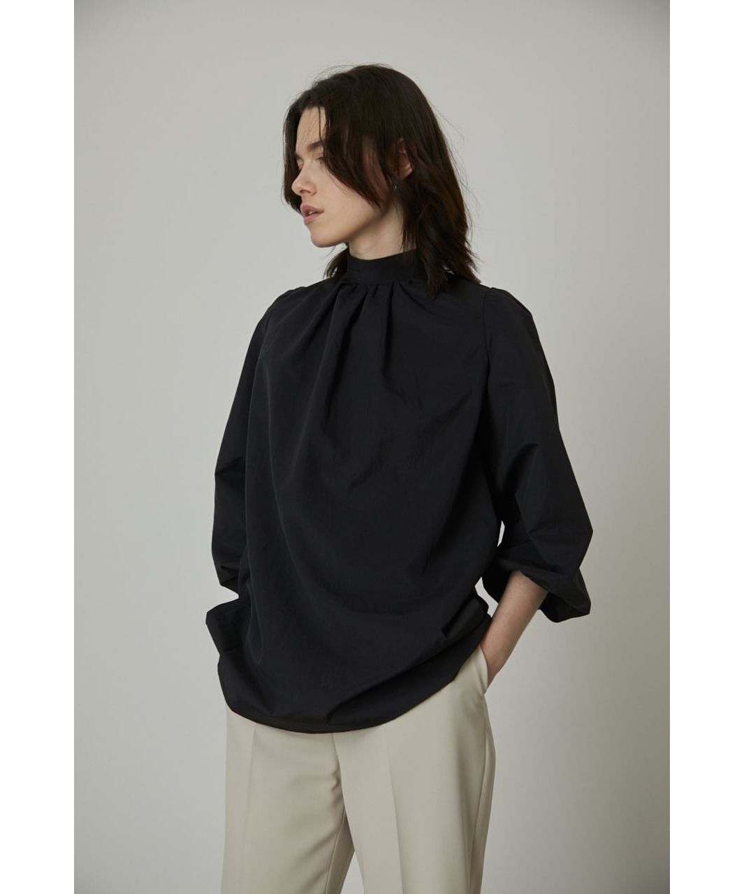 RIM.ARK リムアーク Balloon sleeve tunic tops