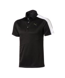 PUMA(プーマ)/ゴルフ T7 スイングカット 半袖 ポロシャツ/PUMABLACK