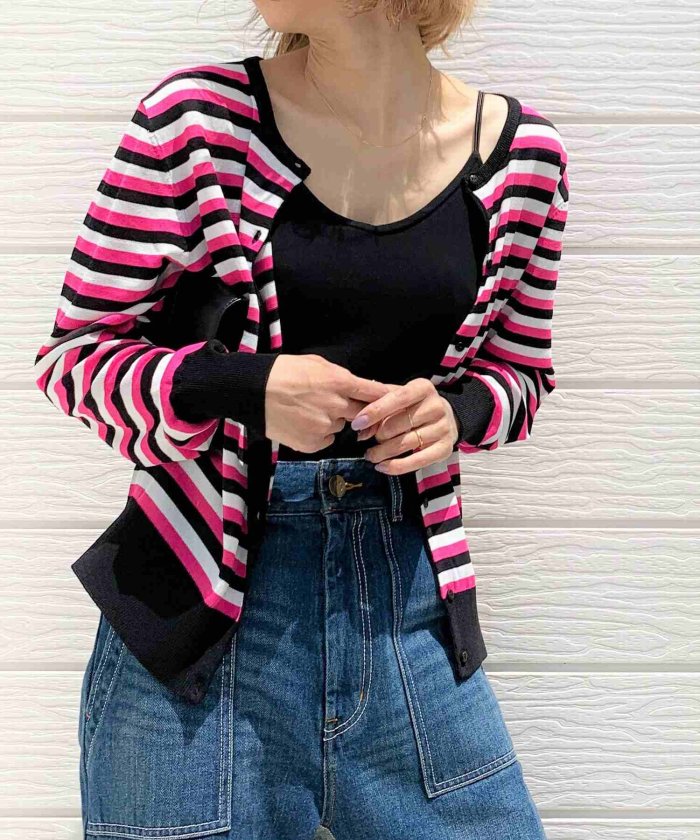 Uvカットマルチボーダーカーディガン キュー Q Magaseek Uvカットマルチボーダーカーディガン キュー Q Magaseek
