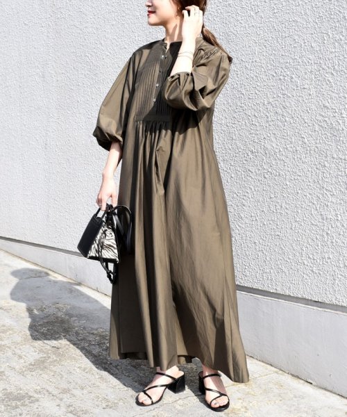 セール コットンシルクピンタックワンピース シップス ウィメン Ships Women Magaseek