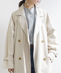 and it_(アンドイット)/エミュラル emural 袖シャーリングコットンワイドブラウス【M－L】レディース 春夏 トップス ブラウス サックス アイボリー クリーム ネイビー×ホワイト/ネイビー