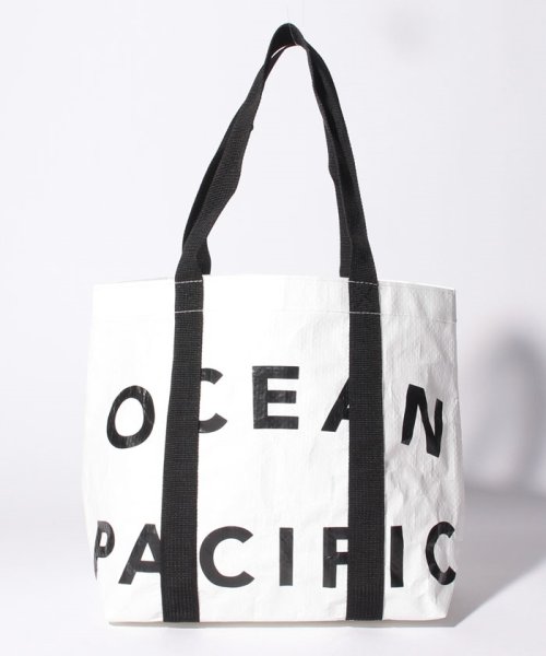 Ocean Pacific(オーシャンパシフィック)/【OP】トートバッグ/ホワイト