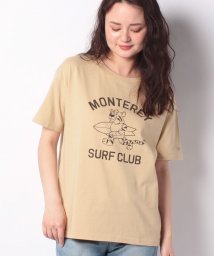 Ocean Pacific(オーシャンパシフィック)/【OP】ハンソデ Tシャツ/ベージュ