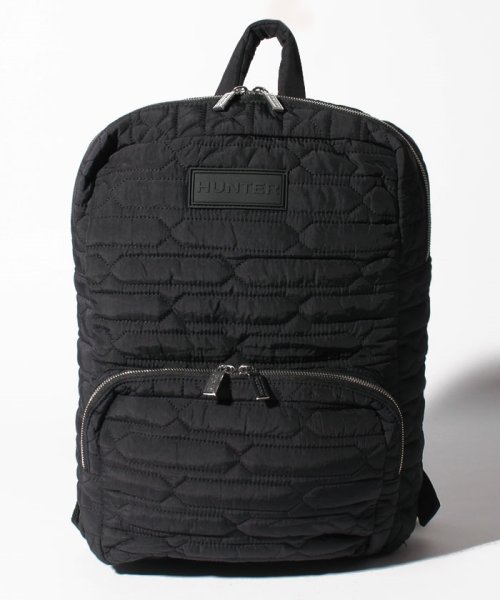 HUNTER(ハンター)/ORIGINAL QUILTED BACKPACK/ブラック