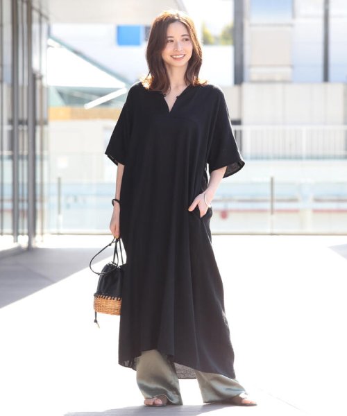 セール 50 Off Demi Luxe Beams レーヨンリネン ドルマンスリーブ ワンピース デミルクスビームス Demi Luxe Beams Magaseek