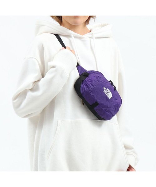 THE NORTH FACE(ザノースフェイス)/【日本正規品】ザ・ノース・フェイス ウエストポーチ THE NORTH FACE Flyweight Hip Pouch アウトドア パッカブル NM81953/パープル系1