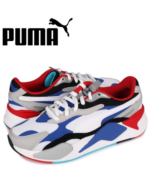 プーマ Puma パズル スニーカー メンズ Rs X3 Puzzle ホワイト 白 05 プーマ Puma Magaseek