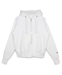 CHAMPION(チャンピオン)/ チャンピオン Champion パーカー スウェット リバースウィーブ メンズ レディース ジップアップ REVERSE WEAVE ZIP HOODED S/ホワイト