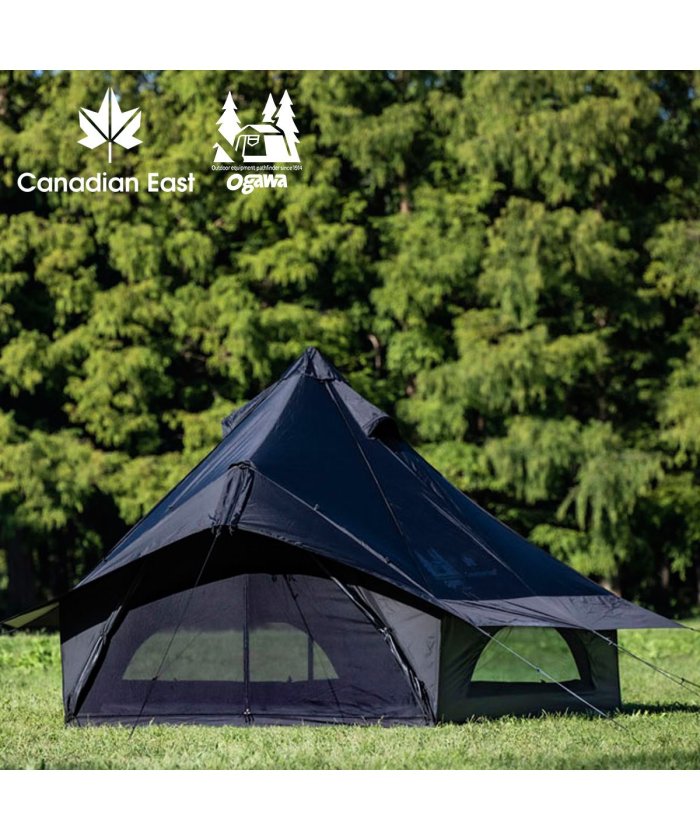 カナディアンイースト 小川キャンパル Canadian East グロッケ8 テント ベル型テント モノポール オガワ キャンパルジャパン 小川テント ファミリ カナディアンイースト Canadian East Magaseek