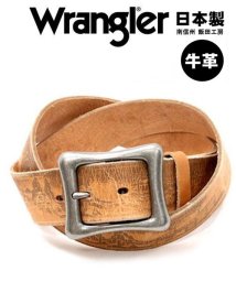 MARUKAWA(マルカワ)/【Wrangler】ラングラー ロディオ 型押しベルト/日本製 本革 made in Japan 国産 カジュアル アメリカン 牛革/キャメル