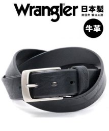 MARUKAWA(マルカワ)/＊【Wrangler】ラングラー メンズ 本革 ベルト/最大100cm 日本製 35mm ソフトレザー 国産 made in Japan/通勤 通学 カジュアル/ブラック