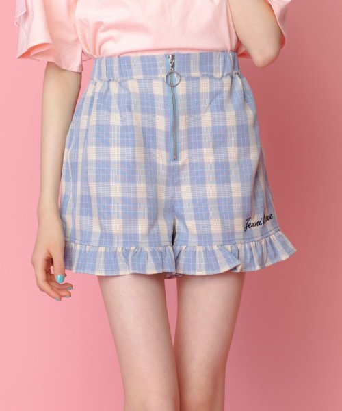 クーポン セール 50 Off フロントｚｉｐチェックショーパン ジェニィラブ Jenni Love Magaseek