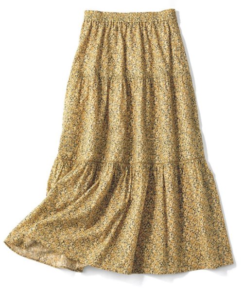 中村アンさん着用 Rattiフラワープリントギャザースカート 番号2h24 レディースファッション 阪急百貨店公式通販 Hankyu Fashion