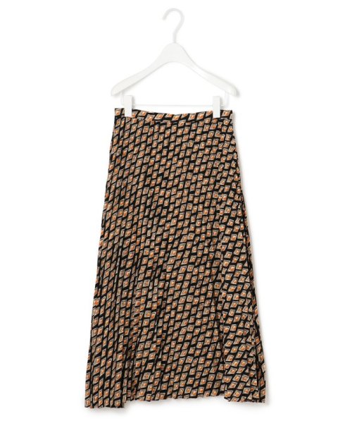 中村アンさん着用 ヴィンテージプリントプリーツ スカート 番号2h35 レディースファッション 阪急百貨店公式通販 Hankyu Fashion