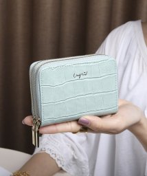 UNGRID bag(アングリッド　バッグ)/マットクロコ W ZIPキーケース/MINT