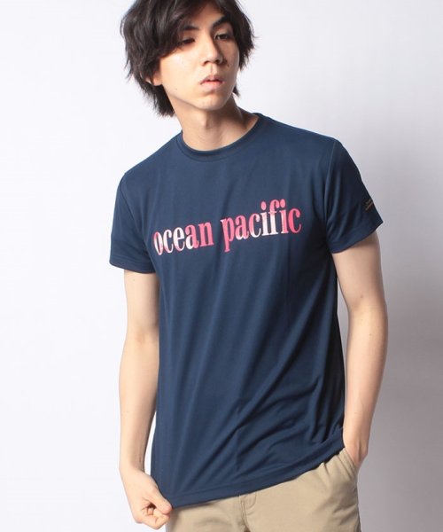 Ocean Pacific MENS(オーシャンパシフィック　メンズ)/【OP】ハンソデ UVTシャツ/ネイビー