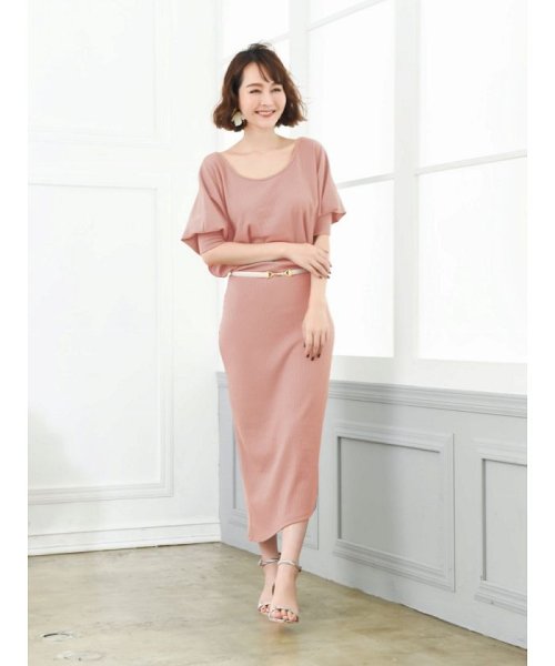 ワンピース 無地 アシンメトリー シンプル デザイン性 アールベート Rvate Magaseek