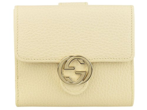 GUCCI(グッチ)/【GUCCI(グッチ)】GUCCI グッチ 二つ折り財布 小銭入れ 615525cao0g9522/オフホワイト