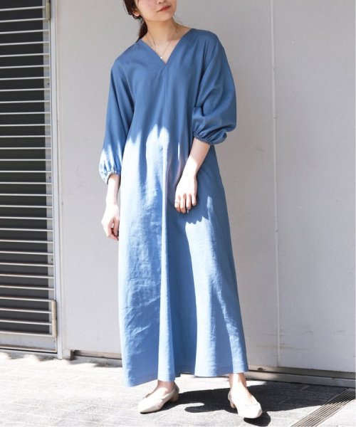 セール 40 Off リネン混ニュアンスネックワンピース スローブ イエナ Slobe Iena Magaseek