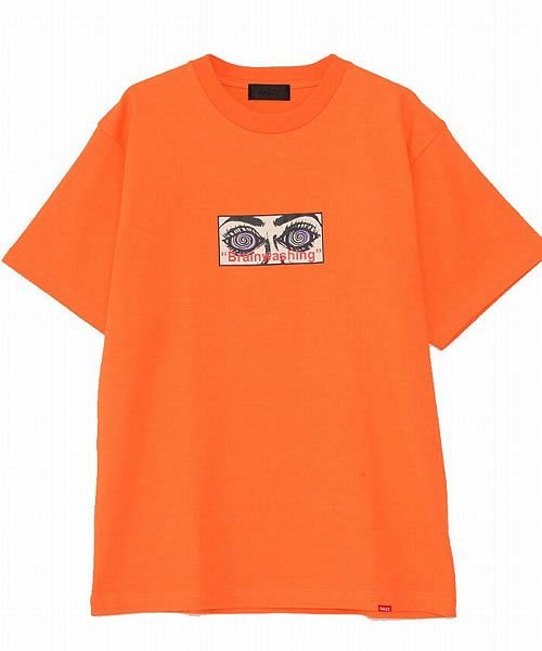 razz(ラズ)/Tシャツ メンズ RAZZIS【ラズ】Brainwashing tee / 3colors【B】/オレンジ