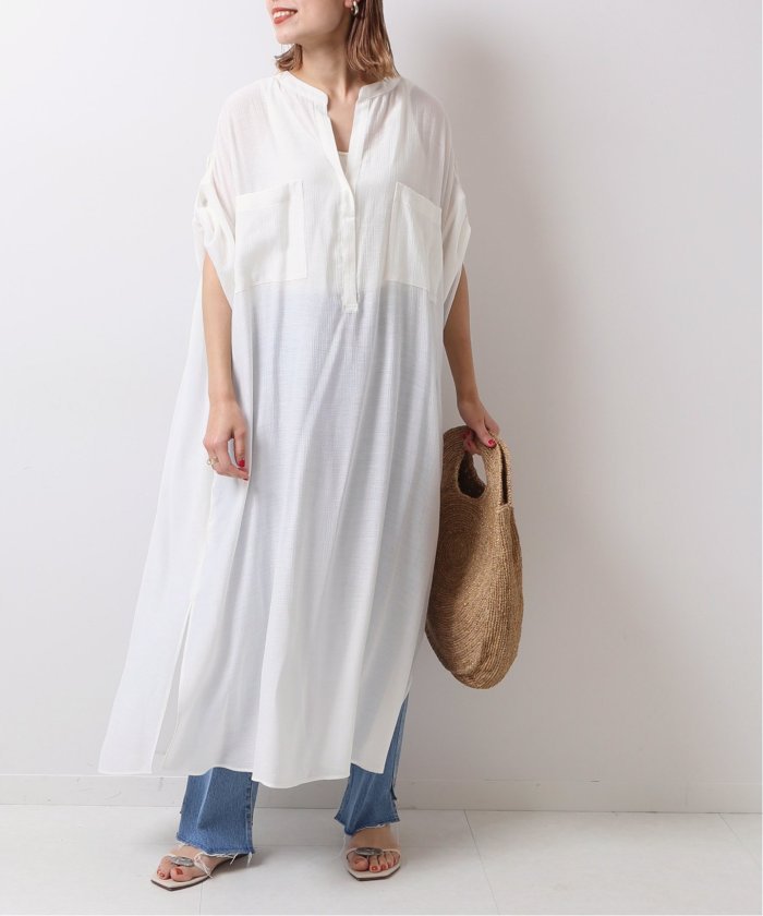 ワッシャーマキシボリューム ワンピース スピック スパン Spick Span Magaseek