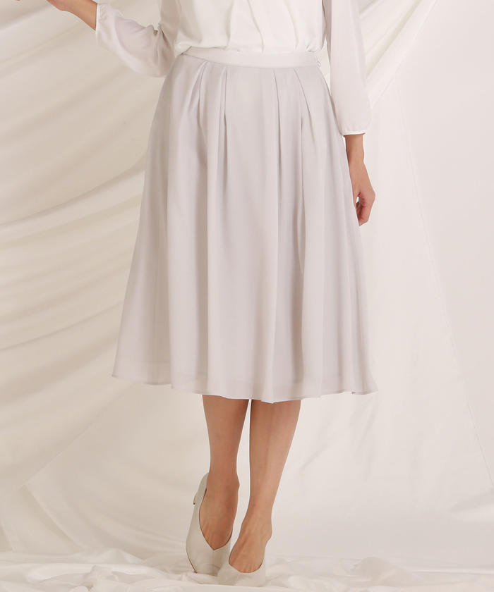 新品✨タグ付き♪定価20350円　ロートレアモン  光沢感が美しいロングスカート
