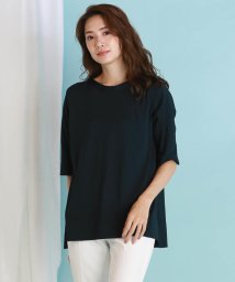 la.f...(ラ　エフ)/【大きいサイズ】BETTER COOL Tシャツニット/グリーン