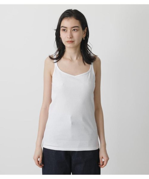 AZUL by moussy(アズールバイマウジー)/BASIC 2WAY CAMISOLE/WHT