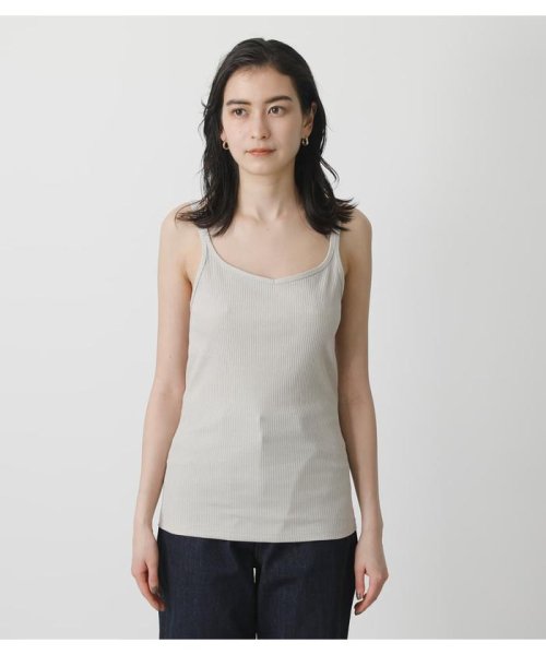 AZUL by moussy(アズールバイマウジー)/BASIC 2WAY CAMISOLE/L/BEG1